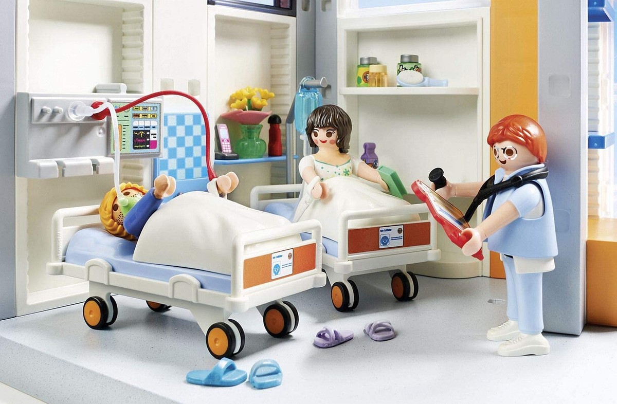 プレイモービル playmobil 病院 小児科 看護師 ナース Playmobil/プレイモービル・Rescue/レスキュー 「Pediatric