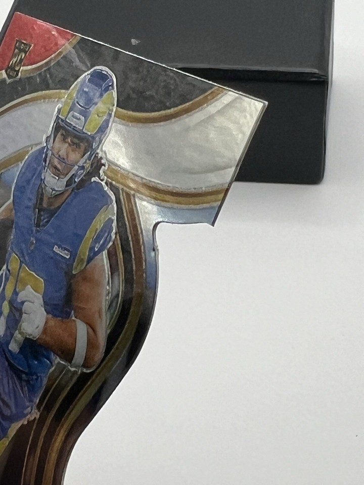 2023 Panini Select Puka Nacua Rookie Club Level Red & Blue Prizm LA