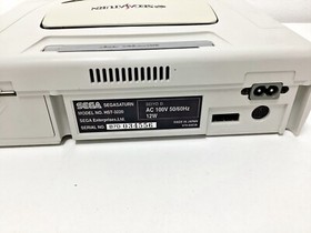 Sega Saturn Console White 556 Japan - DHL 1 week to USA