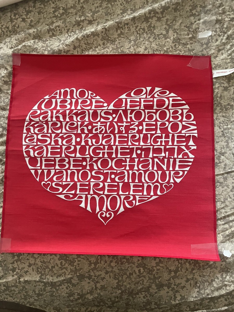 Alexander Girard Love Heartウッドプレート Alexander Girard - Love Heart, 1972, Mid-Century Modern
