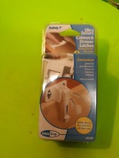 Safety 1st Ultra Secure Cabinet Drawer Latches 4-pack New Sealed