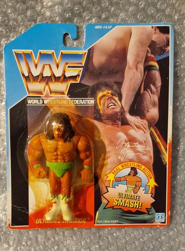 Wwf Hasbro Moc Ultimate Warrior Series 1...