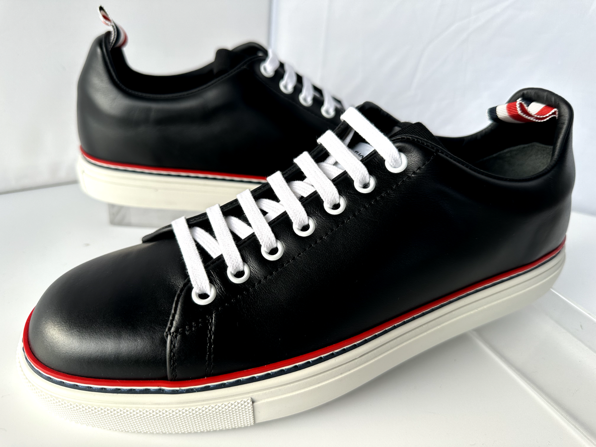 New Thom Browne Men's Sneakers Size 10 Black Tennis Shoes | eBay