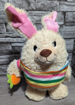 Goffa Cottondale 9.5''-12'' Animated Plush Musical Dancing Easter Rabbit Bunny