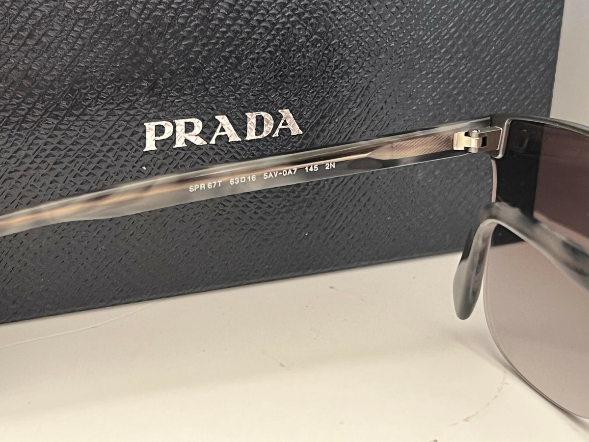 Prada Round Red-Orange Sunglasses SPS54R 56-18 5AV-5MO 135 3N $_57.JPG?set_id=880000500F main image 4