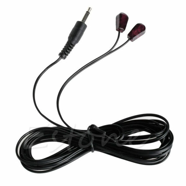 3m Dual IR Infrared Emitter Cable & 3.5mm Plug Remote Control Extender