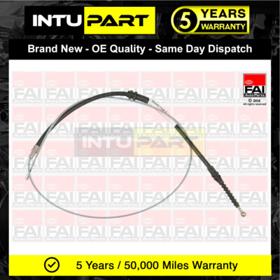 Fits VW Caddy 2004-2009 + Other Models IntuPart Rear Hand Brake Cable