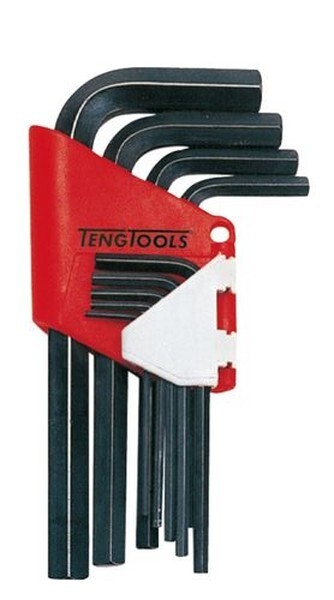 Teng Tools 1479MMR - 9 Piece Hex Allen Key Set (1.5-10mm)