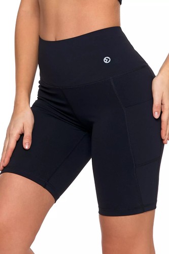 Damen Kurz Leggings Radlerhose Jogginghose Shorts mit Taschen Moraj RDL3200-001 - Bild 6 von 40