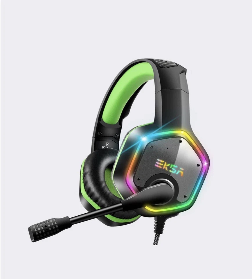 EKSA E1000 7.1 Surround Sound RGB Gaming Headset - Image 2 of 4