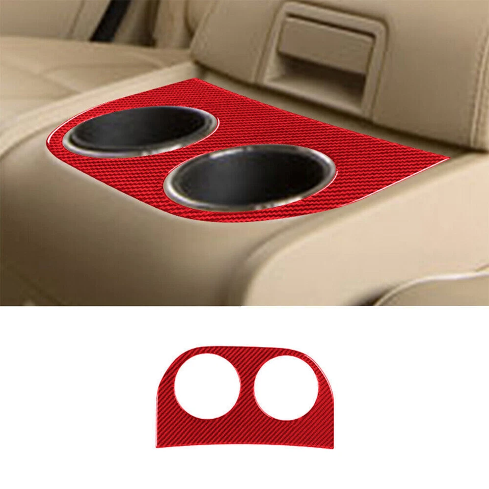 Kit interior completo de fibra de carbono rojo 31 piezas para Lincoln Navigator 07-14 Foto 3 de 4