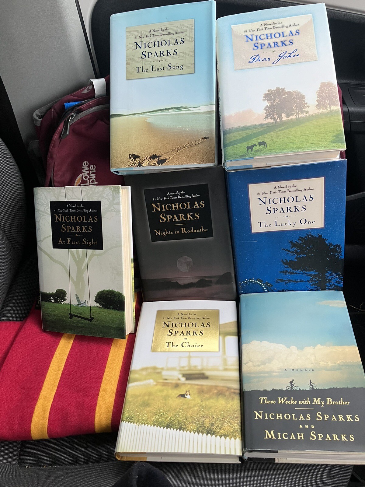 Nicholas Sparkes first edition collection of seven books