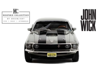 1969 Ford Mustang BOSS 429 - John Wick 1:12 Scale Model