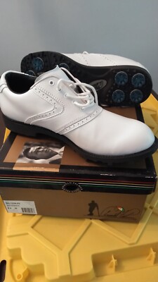 Vtg Arnold Palmer Golf Shoes White Vintage Ladies Women's 8.5 8 1/2 BH-1235-02