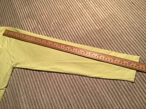 Chico’s 1 M Green Yellow Celadon Retro Lightweight Knit Sweater Viscose Poly Mod - 第 6/7 張圖片