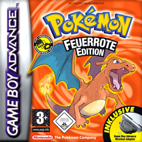 Pokémon Firered Feuerrote Edition Nintendo Game Boy Advance Modul Englisch Top! - 第 1/1 張圖片