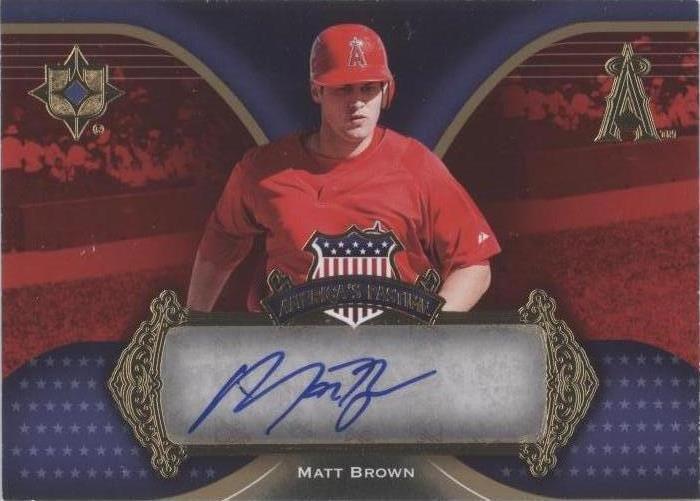 2007 Ultimate Collection - Matthew Brown #AP-MB - 1 of 1