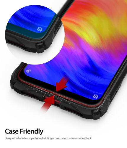 Für Xiaomi Redmi Note 7 / 7 Pro Displayschutzfolie Ringke Full Cover Hartglas - Bild 3 von 11
