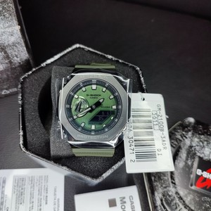 CASIO G-SHOCK GM-2100B-3ADR Men's Watch Metal Covered CasiOak Green DHL |  eBay