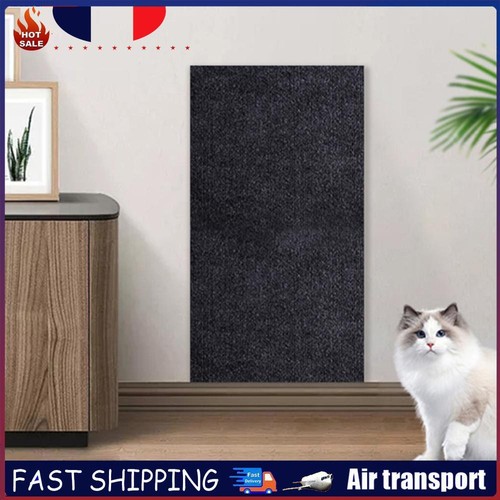 Protection Anti-griffes Pour Meubles - Tapis Adhésif 200x40 Cm Gris Foncé, Découpable - Pour Canapé, Angles De Mur