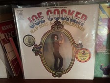 Joe Cocker Mad Dogs & Englishmen LP GATEFOLD (70)  2 HYPE /STICKERS