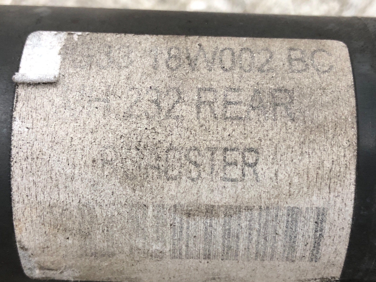 2009 ASTON MARTIN VANTAGE LEFT REAR STRUT SHOCK ABSORBER *9K* OEM *NOTES