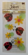 Jolee's Ladybugs  Flowers Scrapbooking Stickers