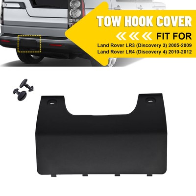 For Land Rover LR3 LR4 Discovery DPO500011PCL Car Rear Bumper Tow Cover Hook Cap