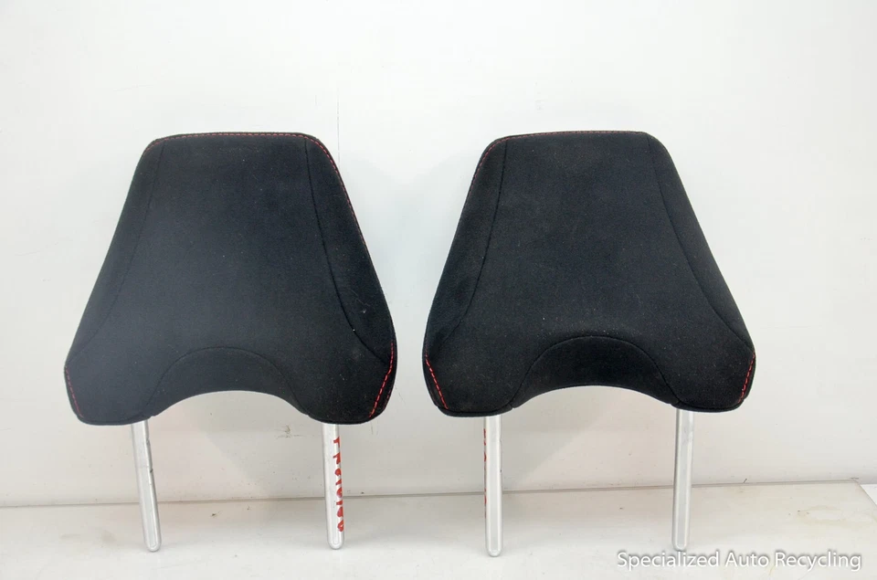 Reposacabezas izquierdo y derecho Scion FR-S 2014 negro con costuras rojas Foto 4 de 4