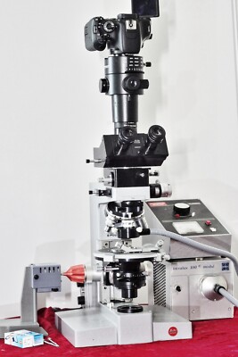 E. LEITZ ORTHOLUX II-P0L BK PETROGRAPHIC MICROSCOPE FOR DIGITAL PHOTOMICROSCOPY