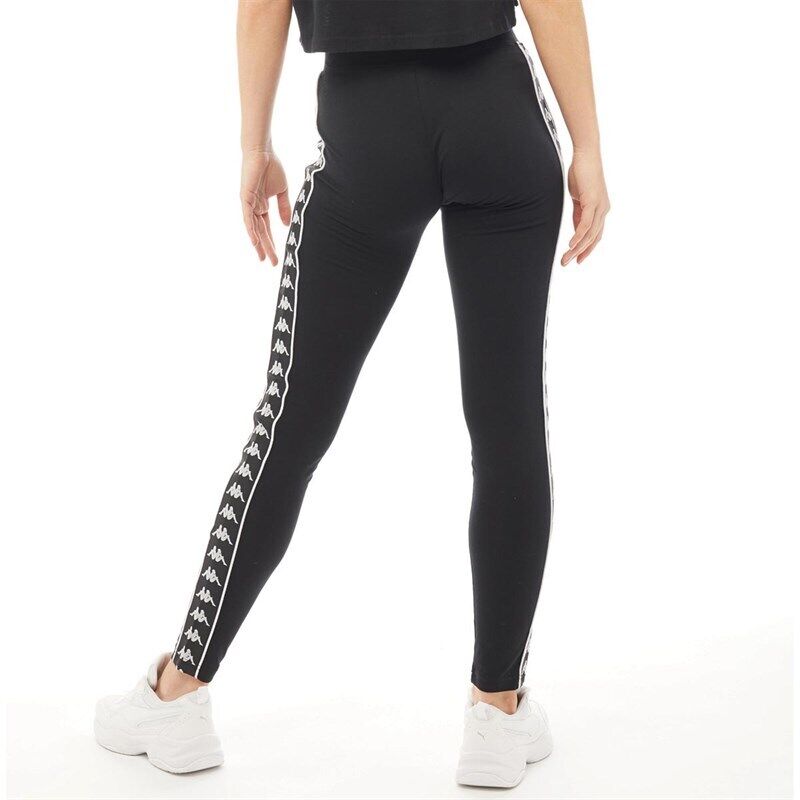 KAPPA Women's Leggings 222 Banda Anen 311E57W Cotton Black KAPPA Women's Leggings 222 Banda Anen 311E57W Cotton Black