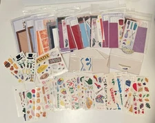 Vintage Creative Memories Sticker Lot 70 + Sticker Sheets Scrapbooking
