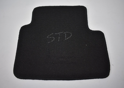 JFMAMJJASOND 2 Piece Car Floor Mats Pad Automotive Black For