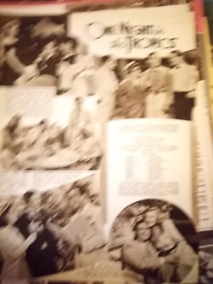 Kvc43 Ephemera 40er Jahre Filmartikel One Night in the Tropics Nancy Kelly 