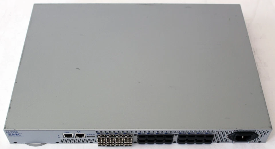 Brocade DS-300B EMC 8/24-port 8 Gbit/sec SAN Fibre Channel switch - TESTED - Image 2 of 4