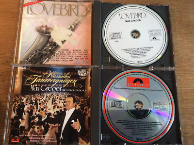 Max Greger [2 CD Alben] Klassisches Tanzvergnügen + Lovebird ( PDO West Germany)