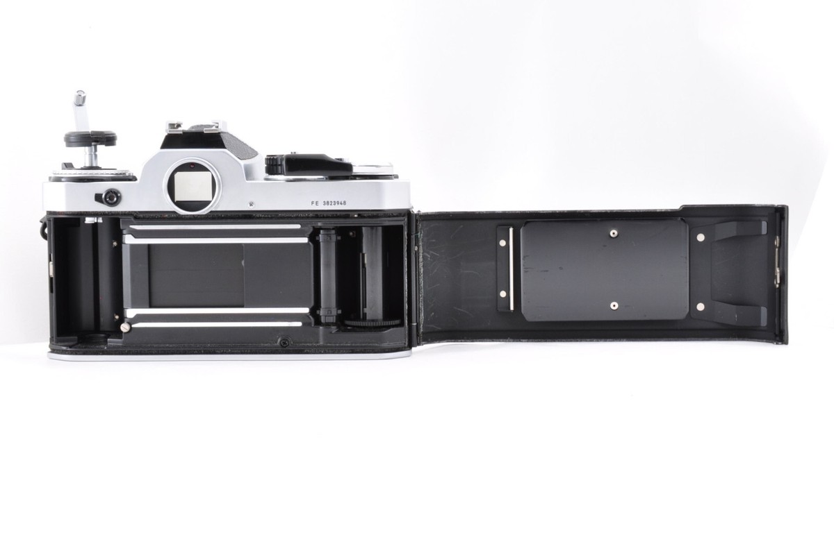 Near Mint] Nikon FE Silver SLR 35mm Film Camera Body From