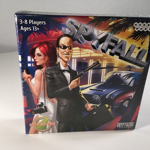 SPYFALL - 2014 Hobby World & Cryptozoic Entertainment Card Game BRAND NEW SEALED