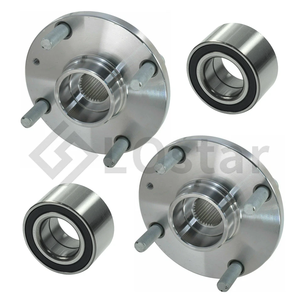 Pair(2) Front Wheel Hub & Bearing Assembly Fits 04-08 Suzuki Forenza Reno Foto 3 de 3