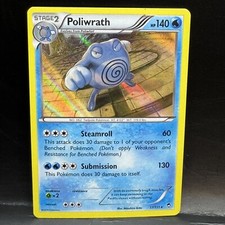 Pokémon POLIWRATH 17/111 Holo Rare Furious Fists - Light Play LP