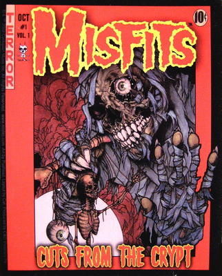 MISFITS AUFKLEBER STICKER # 37 CUTS FROM THE CRYPT 13x10cm