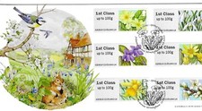 GB – 2014 FDC by Bradbury British Flora, Spring Post & Go - pre-owned