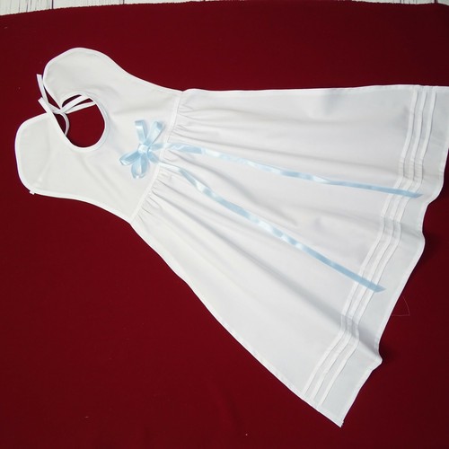 Taufaufleger Taufüberwurf FAMILIENTAUFKLEID 56-92 (T07) Christening - Bild 2 von 7