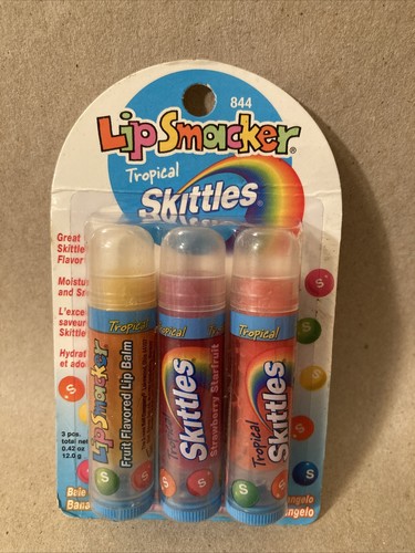 Skittles Lip Smacker Tropical Lip Trio Lip Gloss 3 PCS. (844), 2007