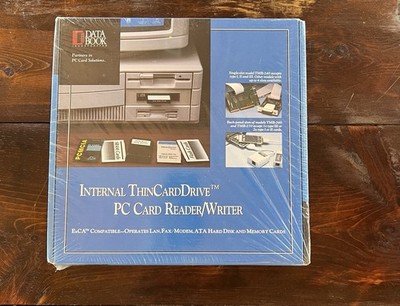 Data Book Internal Thin-card Drive PC Card Read/Writer New Sealed