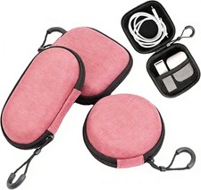 3 Pack Earbud Case, EVA Hard Earphone Carrying Case Portable Storage Earbud Pouc
