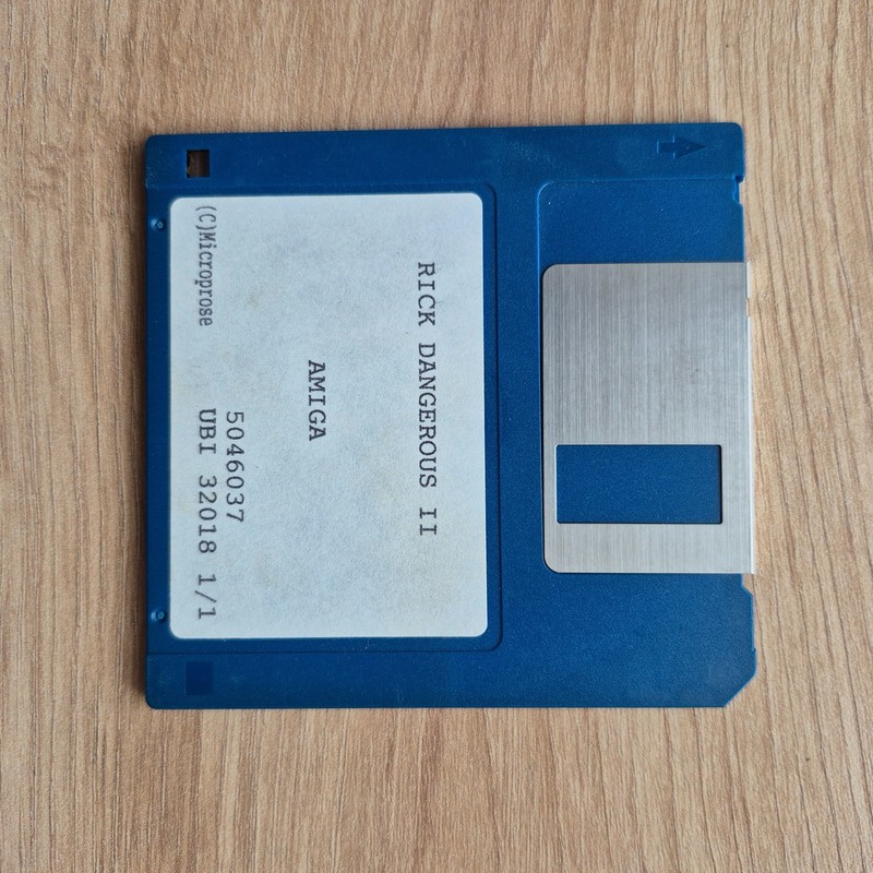 ✅ Rick Dangerous II ⭐ Good Condition ⭐ Commodore Amiga 500 600 ⚡️