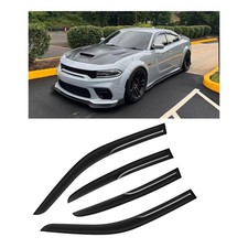 For Dodge Charger 11-2023 Jdm Mugen Style Window Visor Rain Guard Vent Deflector For Dodge Charger 11-2023 Jdm Mugen Style Window Visor Rain Guard Vent Deflector