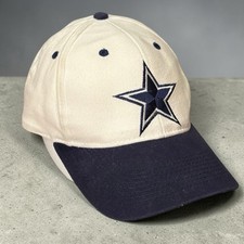 Vintage Dallas Cowboys NFL Drew Pearson White Strapback Hat Cap Star Logo USA