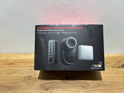 SwitchBot WLAN Smart Lock Ultra mit Fingerabdruck-Entsperrung Passcode Matter